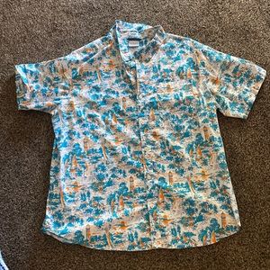 Fun‎ Columbia short sleeve men’s tropical vibes